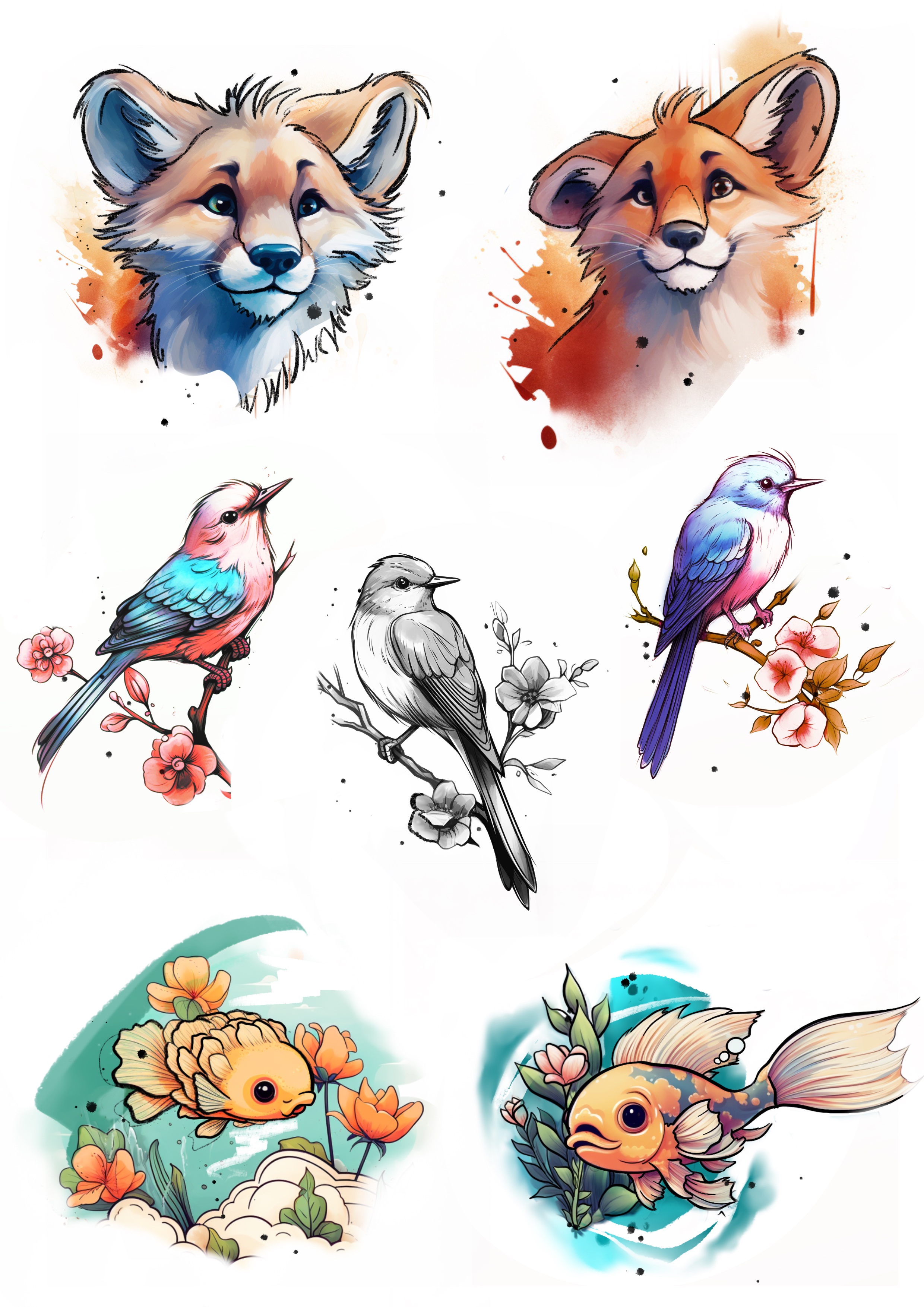 animals (cada projeto)