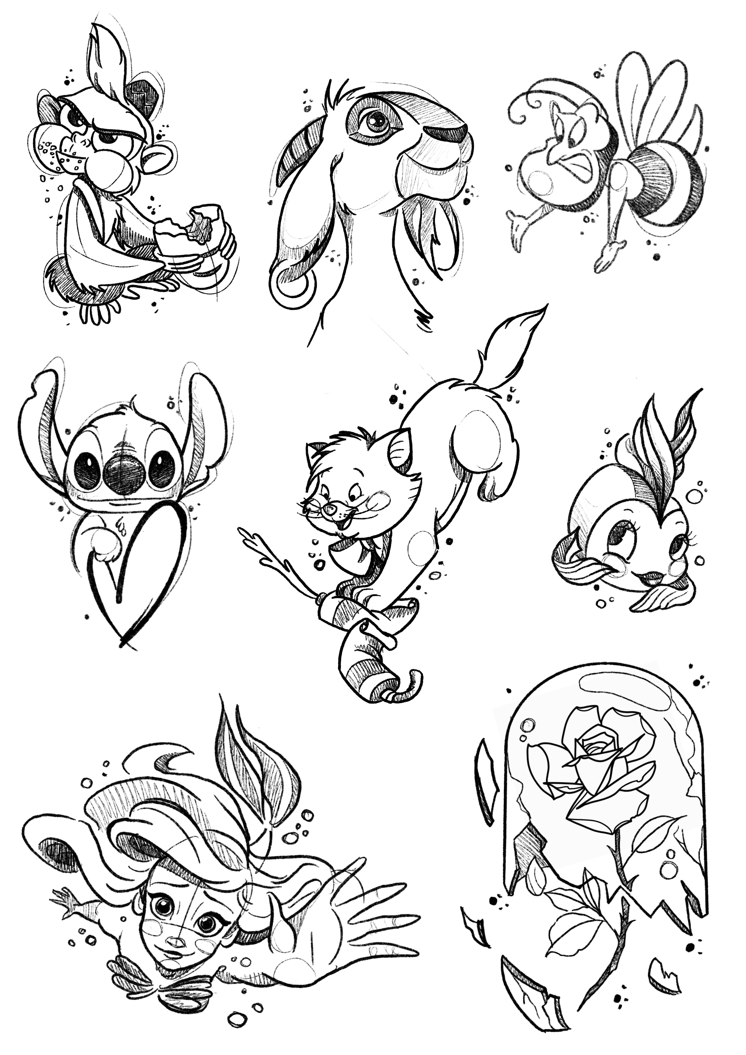 Flash DISNEY (cada design)